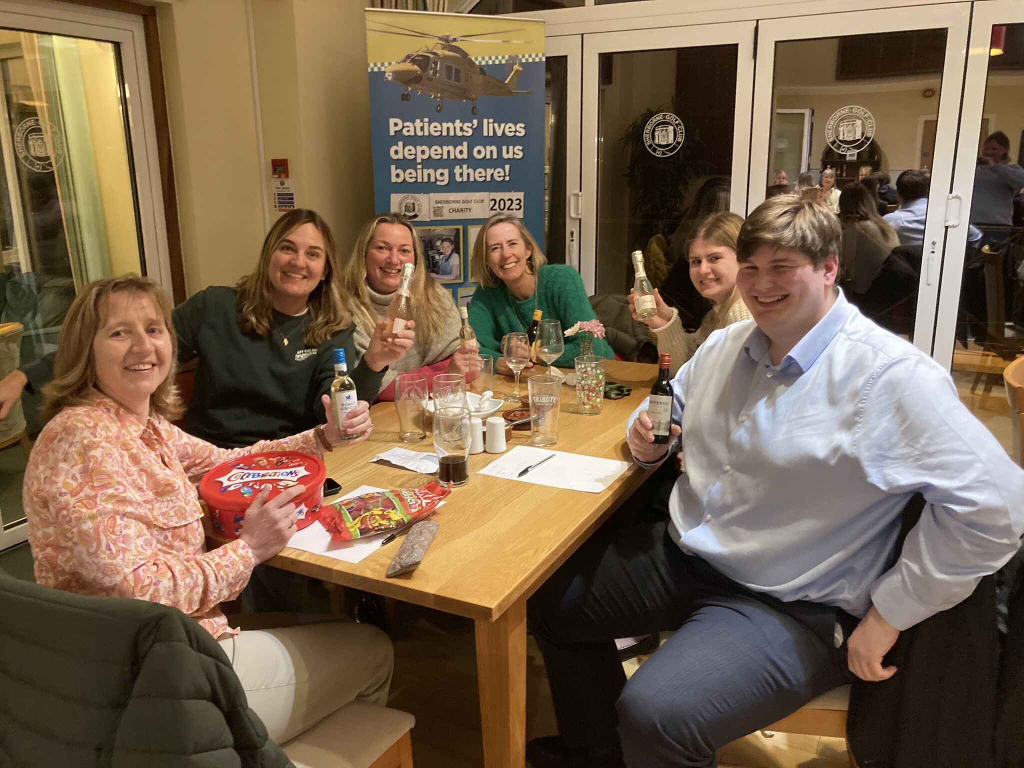 Yeovil Quiz winning team